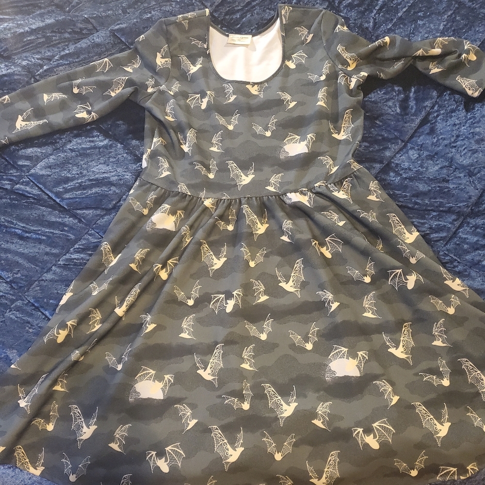 Pinupgirl clothing Hannah scoop neck dress